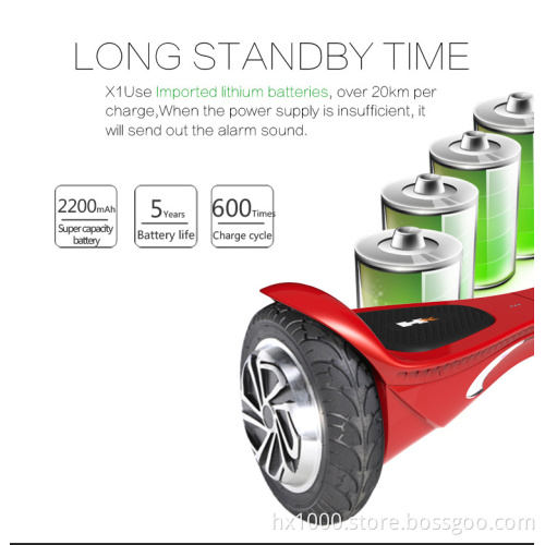 Samsung high durable lithium battery self balance electric scooter for adults